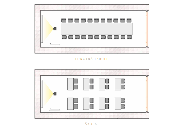 Sál Maxe Švabinského – kapacita do 80 osob